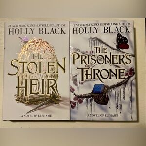 Holly Black The Stolen Heir & The Prisoner's Throne hardcover Set
